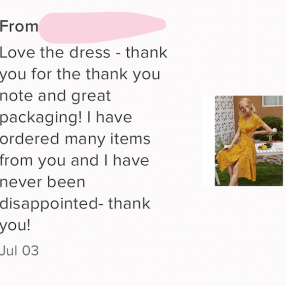 Yellow Floral Wrap Midi Dress - Picture 8 of 16